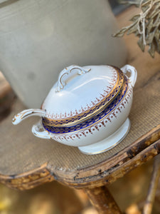 Wedgewood Tureen & Spoon