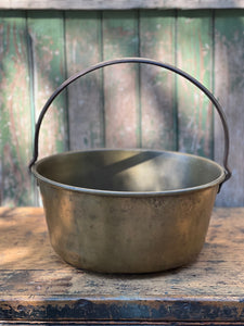 Large Brass Jam Pan