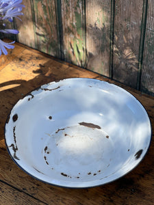 Vintage Enamel Jug & Bowl