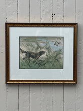 Load image into Gallery viewer, Vintage Framed Coloured Etching by Henry Wilkinson
