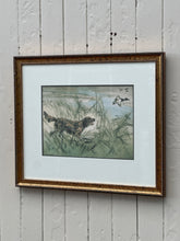 Load image into Gallery viewer, Vintage Framed Coloured Etching by Henry Wilkinson
