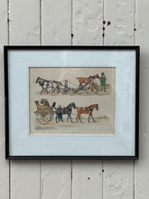 Load image into Gallery viewer, Antique 'Horsemanship' Framed Print by Henry Alken
