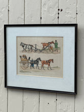 Load image into Gallery viewer, Antique 'Horsemanship' Framed Print by Henry Alken

