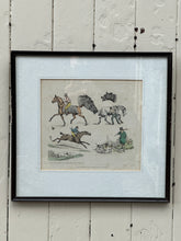 Load image into Gallery viewer, Antique 'Hunting Studies' Framed Print by Henry Alken
