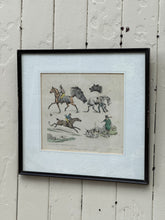 Load image into Gallery viewer, Antique 'Hunting Studies' Framed Print by Henry Alken
