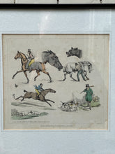 Load image into Gallery viewer, Antique 'Hunting Studies' Framed Print by Henry Alken
