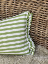 Load image into Gallery viewer, Sanderson Pinetum Stripe Ruffle Cushion
