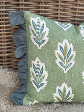 Load image into Gallery viewer, Sanderson Sessile Leaf Ruffle Cushion

