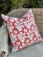 Load image into Gallery viewer, Linwood Raspberry Shirin Cushion
