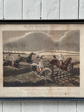 Load image into Gallery viewer, 'The last field near Nacton Heath' Vintage Framed Print by Henry Alken
