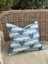 Load image into Gallery viewer, Ottoline Chintamani Antique Blue Cushion
