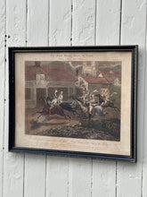 Load image into Gallery viewer, 'Nacton Church, and Village' Vintage Framed Print by Henry Alken
