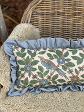 Load image into Gallery viewer, GP &amp; J Baker Birds &amp; Bamboo Ruffle Bolster
