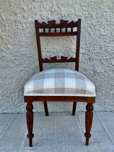 Antique Reupholstered Chair